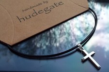 Small Silver Cross Pendant