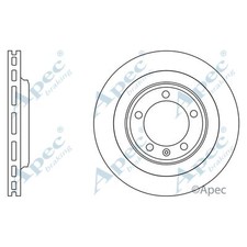 2x Brake Discs Vented For Audi