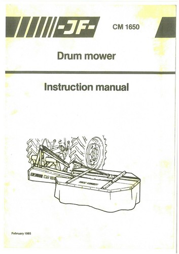 Drum mower 1650 - jf,
