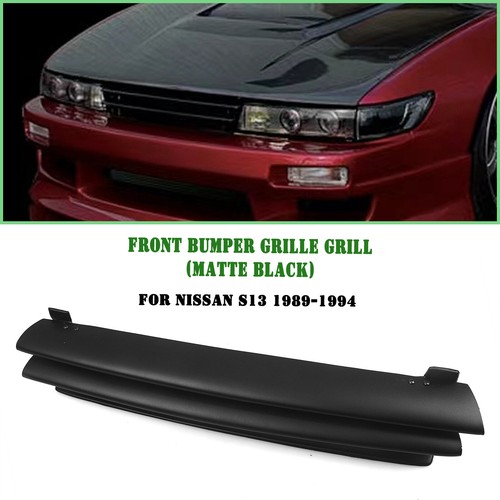 Matte front bumper grille - matte,