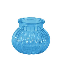 Glass Bubble Jar Bud Vase -