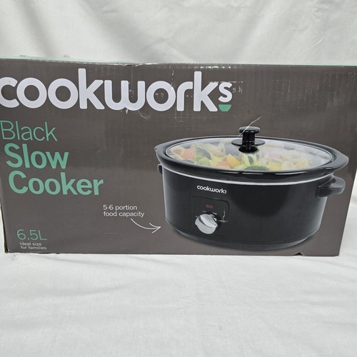 Cookworks slow cooker - 6.5l,