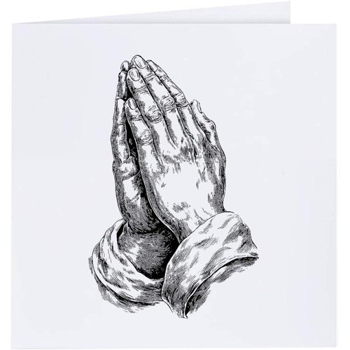Praying hands greeting cards - hands',