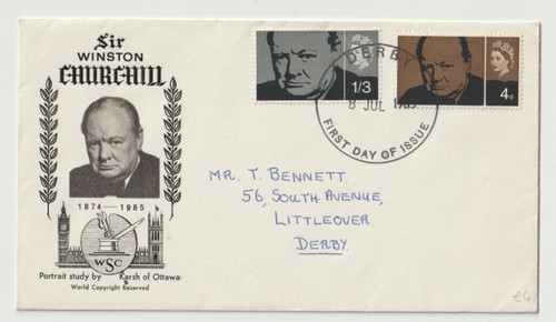 1965 fdc sir - gb,