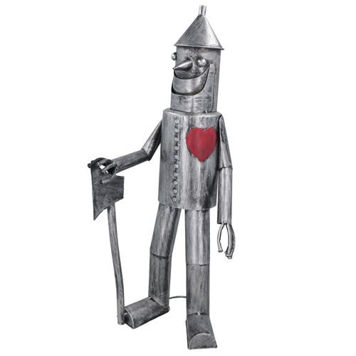 Large tin man garden - tin,