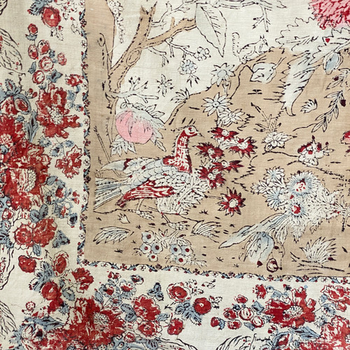 Antique kalamkari tree life - antique, of