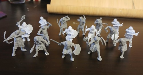 28mm orc warband - , (x16)