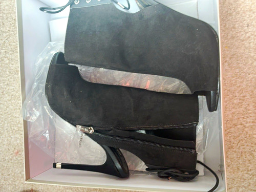 Carvela gabby black faux - gabby,
