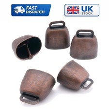 Compact Copper Cow Bells for