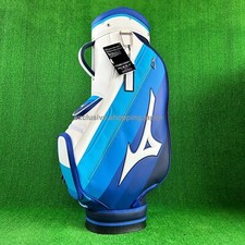 Mizuno Golf Tour Cart Bag 11 x 47in Men's Divider 5-way 3.3kg White/Blue 2025