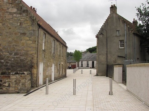 Photo 6x4 high street - street, airth