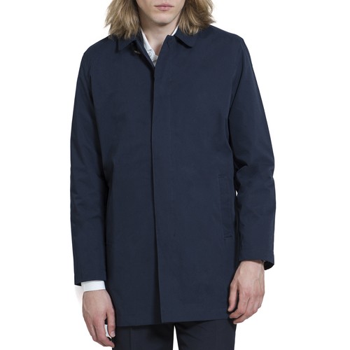 Harry brown navy rain coat - brown,