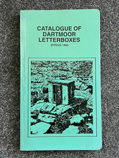 Vintage Catalogue of Dartmoor Letterboxes Book Rare Paperback Spring 1994