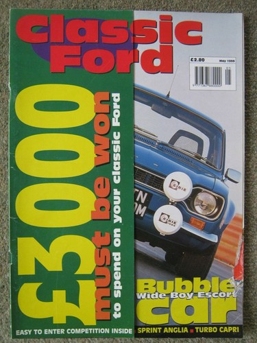 Classic ford may 1999 - classic, escort
