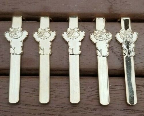 Gold plated pudsey - plated, clip