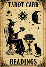 Tarot Reading  Metal Sign
