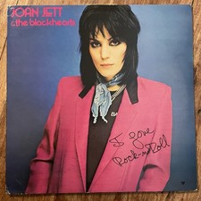 JOAN JETT - I LOVE ROCK 'N ROLL    VG+/EX+  VINYL LP / FIRST PRESSING 1981 UK