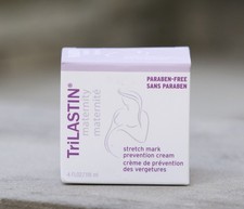 TriLASTIN Maternity Stretch Mark Prevention  & Healing Cream 4oz - New