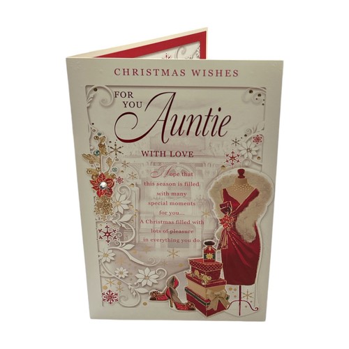 For you auntie red - for, dress