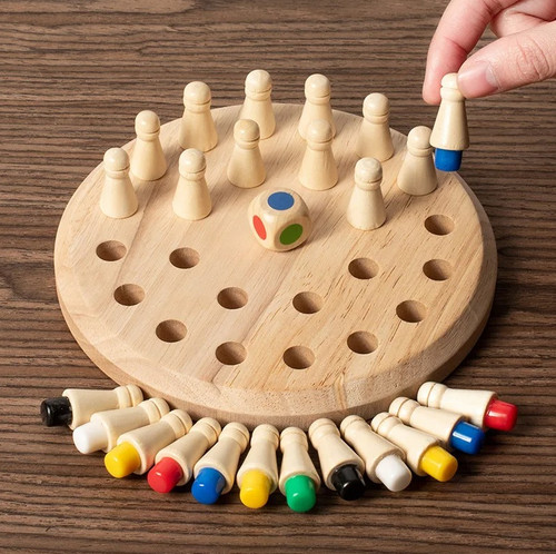 1set wooden memory match stick - match,