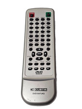 GENUINE Curtis DVD1047UKS DVD Player Remote Control Only Silver Wireless