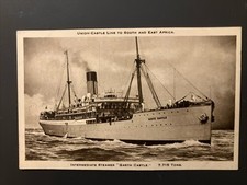 Merchant Navy Postcard Union Castle Line RMS Garth Castle 1894