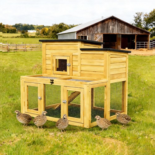 Outdoor tier room - 2-room, quail