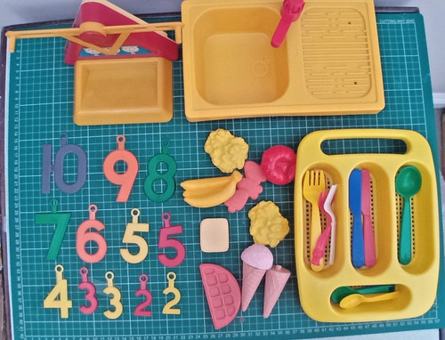 Toy kitchen sink - kitchen, cutlery