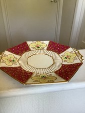 Vintage Bone China Cake Plate