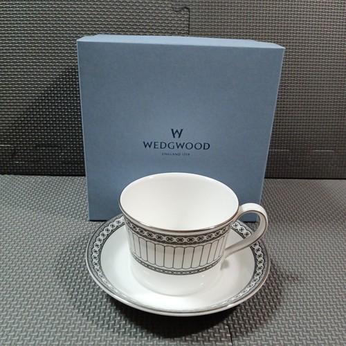 Wedgwood contrast cup saucer - wedgwood,