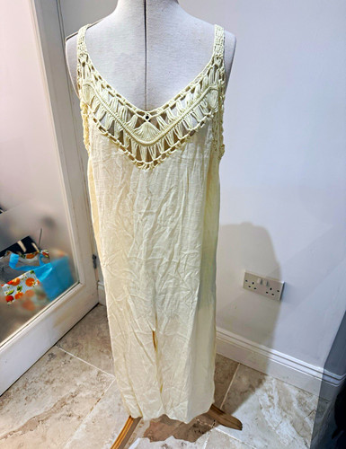 Shein buttercream yellow maxi - buttercream,