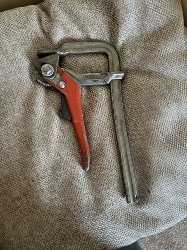 Bessey lever clamp used - lever,
