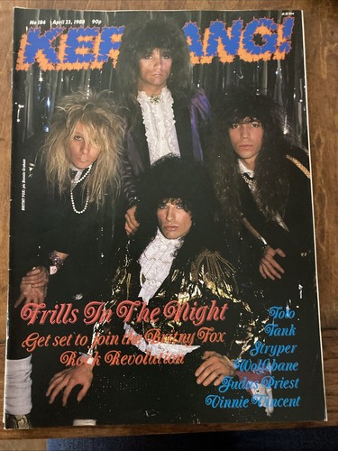 Kerrang music magazine 184 - kerrang, #184