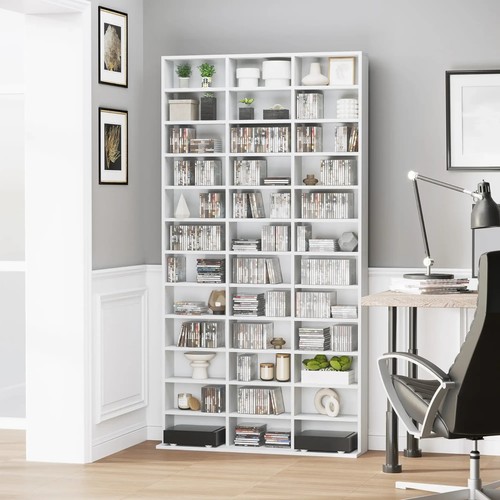 Dvd shelf rack media blu - cd,