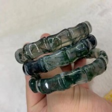 natural moss agates stone beads bracelet natural GEMstone jewelry for woman gift