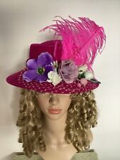 LADIES EDWARDIAN HAT For STAGE, THEME EVENTS AND FANCY DRESS.