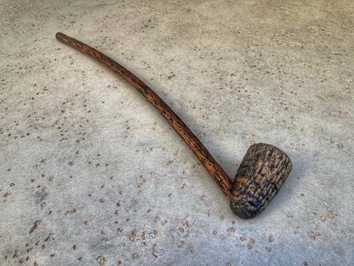 Wizard smoking pipe long - smoking,