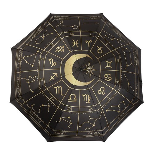 Black astrology wheel star - black,