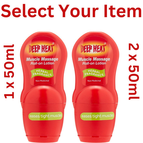Deep heat muscle massage - deep,