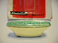 Vintage Nos Brass & Turquoise