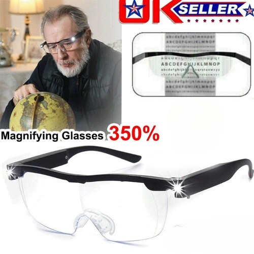 350 magnifier glasses - 350%,