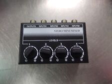 Stereo Mini Mixer 4 Channel