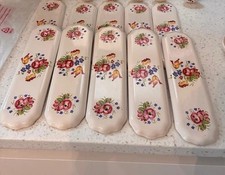 Finger Plates Set Of 5- Flower