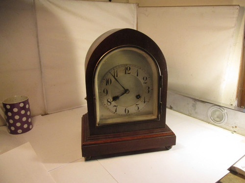 Antique mahogany beehive - mahogany,