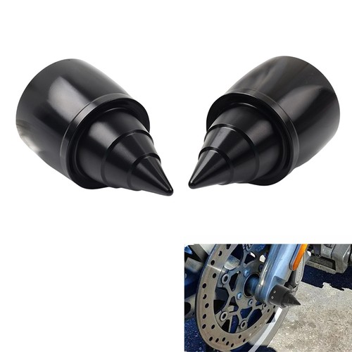 Black front axle - front, nut