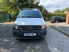 MERCEDES- BENZ  VITO 114 BLUETEC: 2.1L engine- Factory fitted crew van- NO VAT