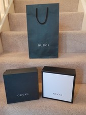Authentic GUCCI Packaging 2 Boxes 1 Paper Carrier Bag