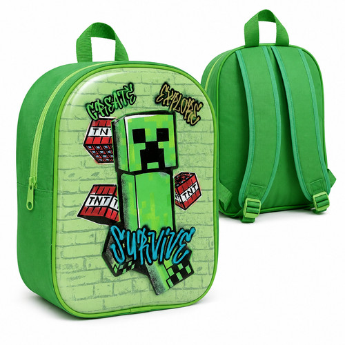 Minecraft backpack rucksack - backpack,