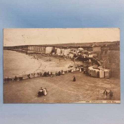 Cliftonville postcard 1914 - postcard,