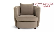 Latte velvet cuddle - latte, chair
